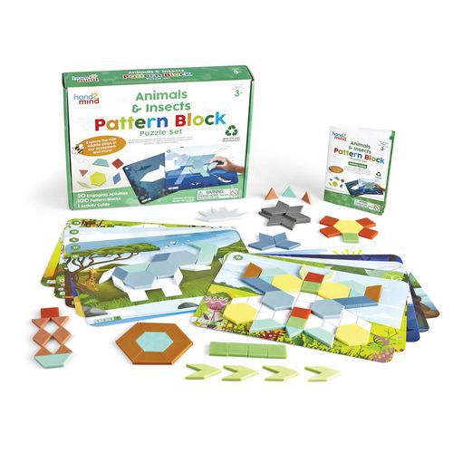 Blocs animaux et insectes - Learning ressources