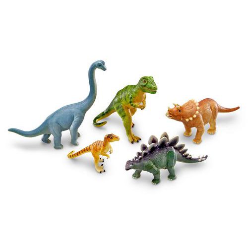 Lot de 5 Dinosaures géants - Learning ressources