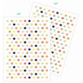 Etui 3240 gommettes étoiles métallisées & pastel - Maildor