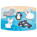 Puzzle tactile animaux polaires - Hape