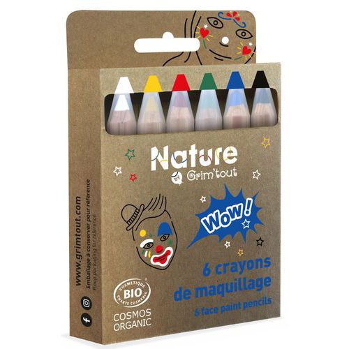 Crayons Bio X6 Wow! Nature By Grim'tout