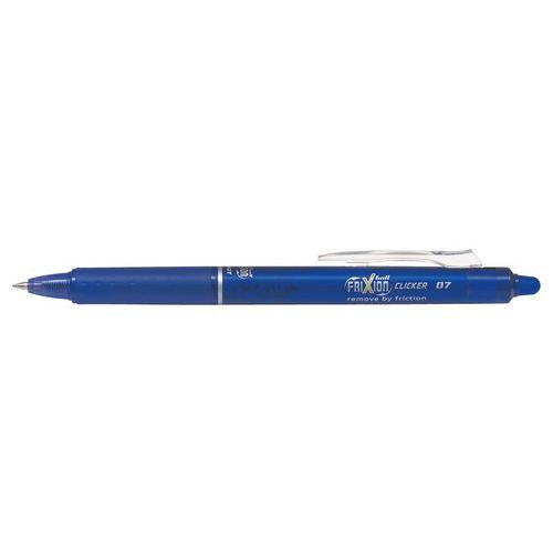 FRIXION BALL CLICKER - ROLLER ENCRE GEL BLEU - POINTE 0,7MM