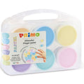 Set 6 pots 100g gouache aux doigts pastel - Primo