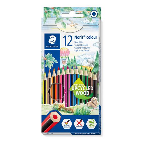 Lot de 12 Etui 12 crayons couleurs noris colour - Staedtler