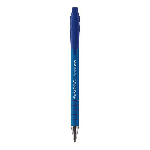 Pack 36 stylos bille rétractable 1mm bleu flexgrip ultra - Papermate