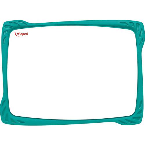 Ardoise 17x24 cm blanche incassable - Maped