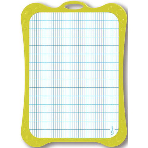Ardoise 17 x 24 cm avec bordure 1 face quadrillée seyes - Maped
