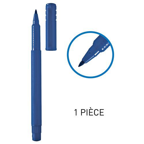 Feutres Pointe Moyenne Nylon 1 Mm - Bleu