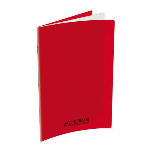 Cahier Polypropylène 90 G 60 Pages Seyes 24x32 Cm Rouge