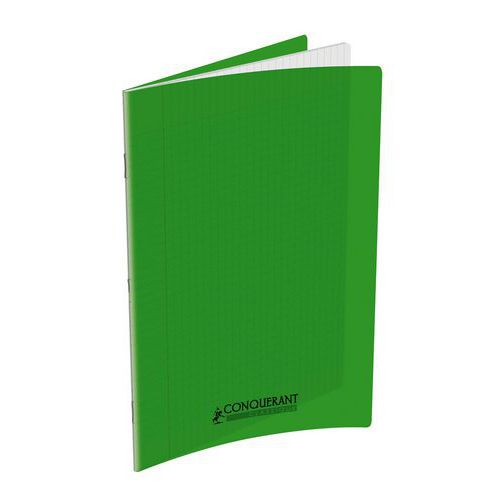 Cahier Polypropylène 90 G 60 Pages Seyes 24x32 Cm Vert