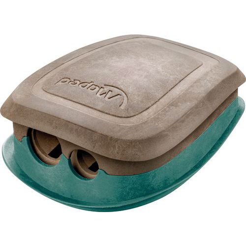 Taille-crayon 2 Trous 8 Et 11 Mm Avec Réservoir Fibres Bois