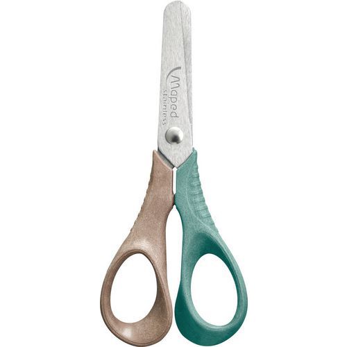 Ciseaux Bouts Ronds Vivo Droitier 12 Cm 50% Fibres De Bois