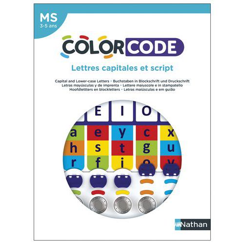 Colorcode - Lettres Capitales Et Script