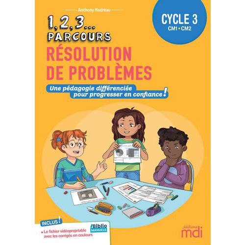 1 2 3 Parcours Résolution De Problèmes Cycle 3 Fichier Photocopier