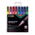 Lot de 8 Set 8 markers pailletés pointe conique fine 1.5 mm - Posca
