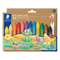 Etui De 12 Craies A La Cire Noris Junior