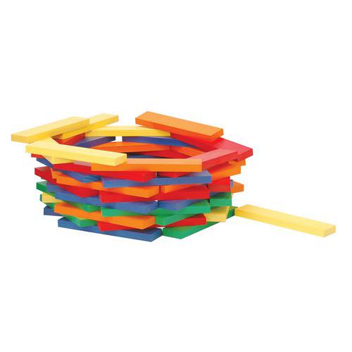 Planchettes De Construction Géantes - 60 Pièces