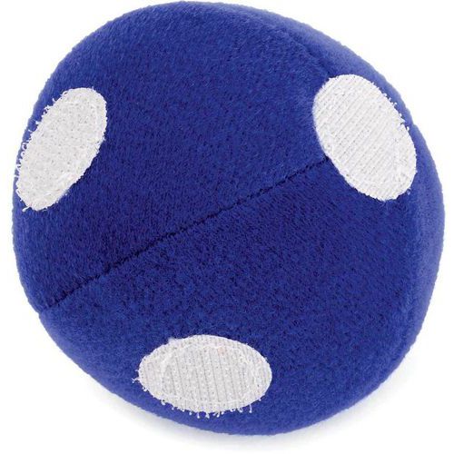 Balle avec cercles auto-agrippants - Bleu