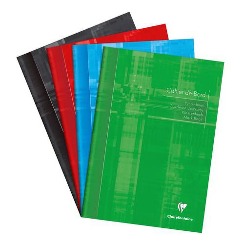 Cahier de bord A4 72 pages