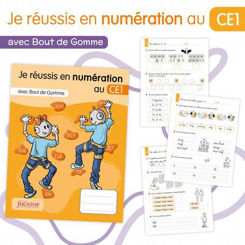 Je Réussis En Numération Avec Bout De Gomme - Ce1