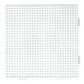 Plateau à broche carré (16 cm) pour perles à chauffer - Hama midi