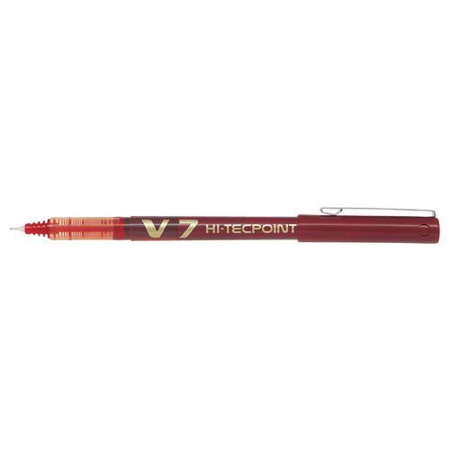Roller Hi-Tecpoint V7 Pilot Rouge