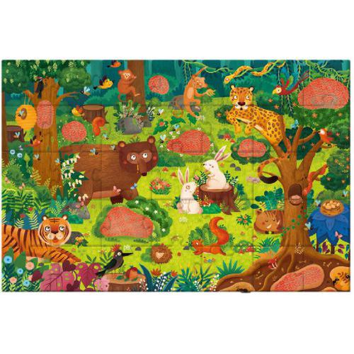 Puzzle Détective Forêt - Lunettes