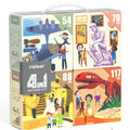Valisette 4 puzzles - 329 pièces - Histoire