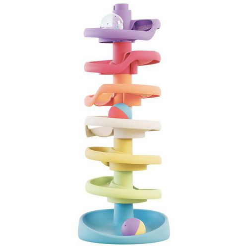 Lot de 10 Tour spirale 10 pièces - Quercetti