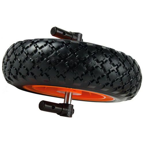 Roue avant/arrière avec fixation