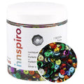 Bocal De 120g De Sequins Métallisés Couleurs Assorties