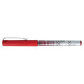 Stylo Roller Pointe Métal Encre Liquide 0.7mm Rouge Penac