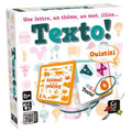 Jeu Cartes Texto