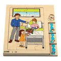 Puzzle Maman Bébé 4 Niveaux