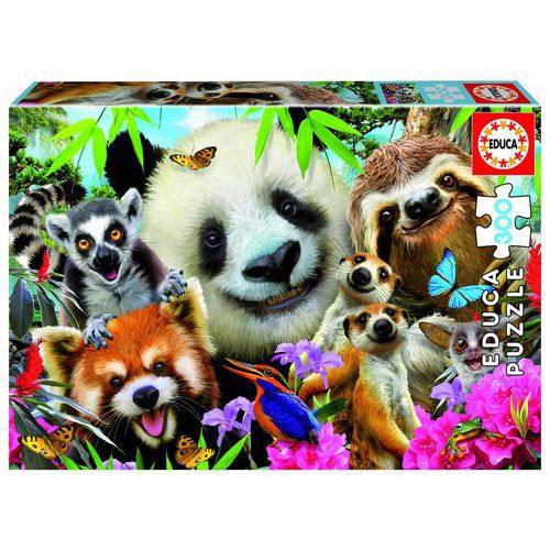 Puzzle Selfie Animaux 300 Pièces