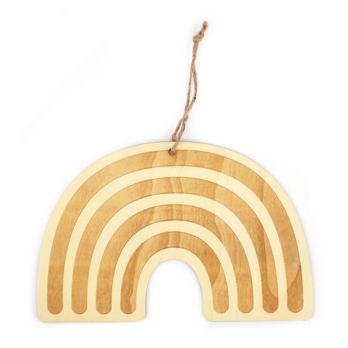 Arc-en-ciel Géant À Décorer En Bois 250 X 160 Mm