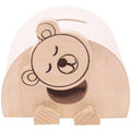 Tirelire Ourson En Bois À Décorer