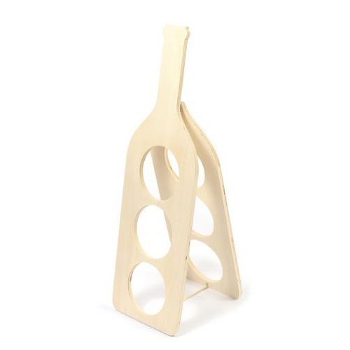 Range Bouteille En Bois À Décorer 500 X 160 Mm