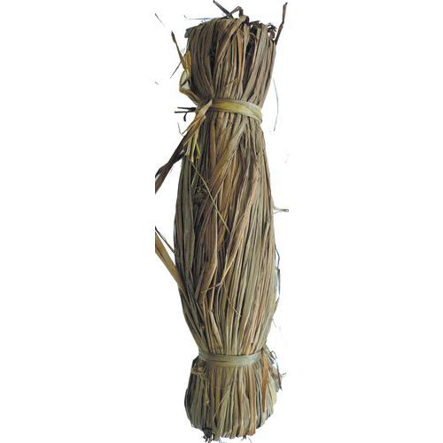 Pelote de raphia végétal 50g coloré - Brun