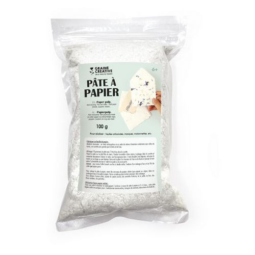 Sachet De 100g De Pâte À Papier