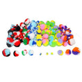 Sachet De 200 Pompons Tricolores Ø 1 À 35 Cm