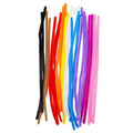 Sachet de 25 chenilles 30 cm Ø 8 mm, coloris assortis
