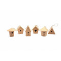Lot De 6 Nichoirs À Oiseaux En Carton À Décorer