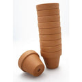 Lot De 10 Pots De Fleurs En Terre Ø 80 Mm Hauteur 8 Cm