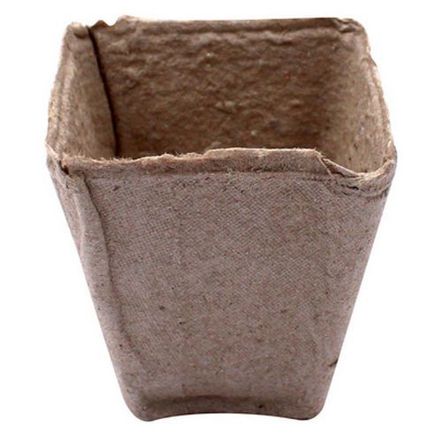 Lot De 20 Pots Biodégradables 8 X 8 Cm