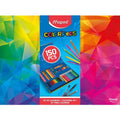 Kit de coloriage color'peps 150 pièces : feutres, crayons, etc - Maped