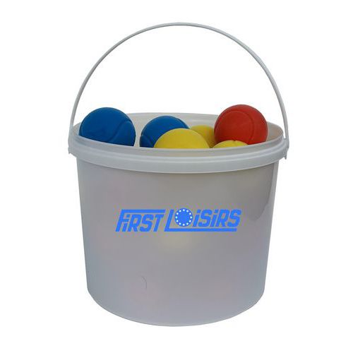 Seau 30 Balles Mousse 70mm