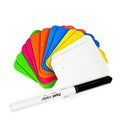Lot de 12 pense-bêtes magnétiques colorés