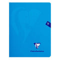 Mimesys Cahier Piqué Polypro 17x22cm 96p Q.5x5 Coloris