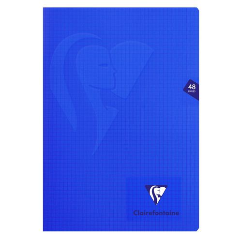 Mimesys Cahier Piqué Polypro 21x297cm 48p Q.5x5 Coloris